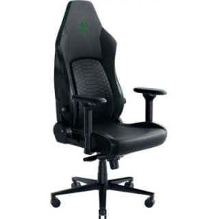 Razer ISKUR V2 Green - Leather Gaming Chair - Lumbar Support - Memory Foam Head Cushion