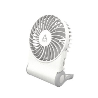 ARCTIC Summair2Go - White Portable Battery-Powered Handheld Fan w. Battery